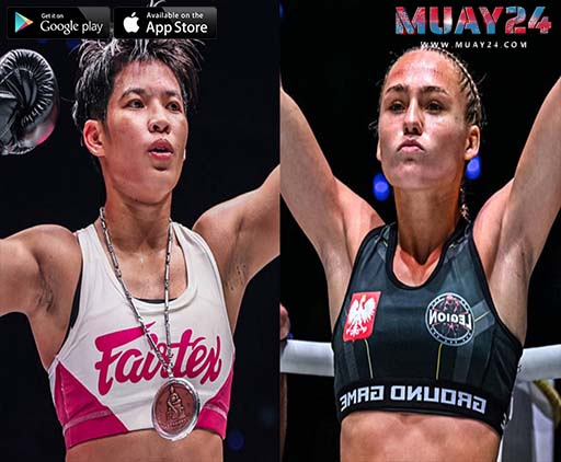 สาวแกร่งเผชิญหน้า เพชรจีจ้า หวนบู๊มวยไทย ดวลเดือด มาร์ตินา ศึก ONE Fight Night 38