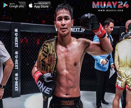 งานยังไม่จบ! “ซุปเปอร์บอน” ประกาศล่าเข็มขัดมวยไทยต่อ หลังผงาดรวบแชมป์คิกบ็อกซิ่ง ONE 173