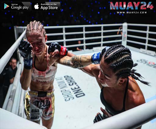 ” ป้องบัลลังก์คิกบ็อกซิ่ง รีแมตช์ “สเตลลา ” ศึก ONE Fight Night 40